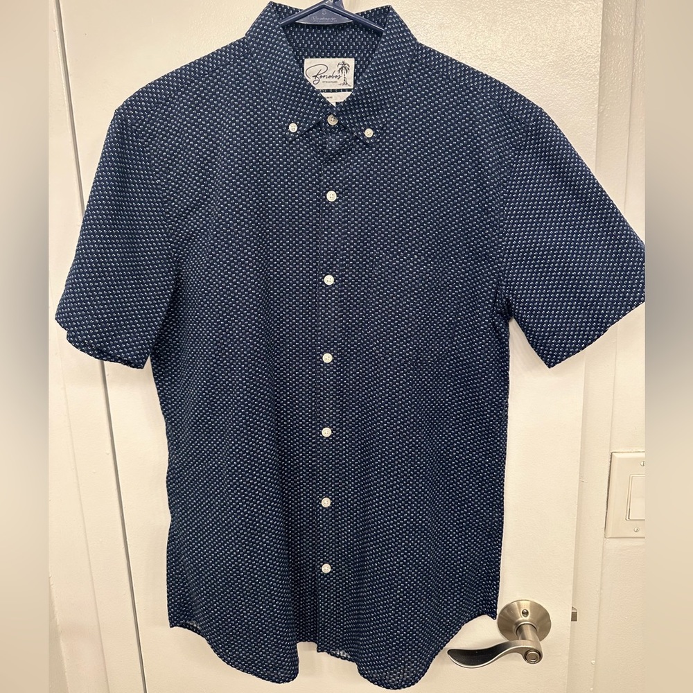 Bonobos Riviera Short Sleeve Shirt *Medium Slim*